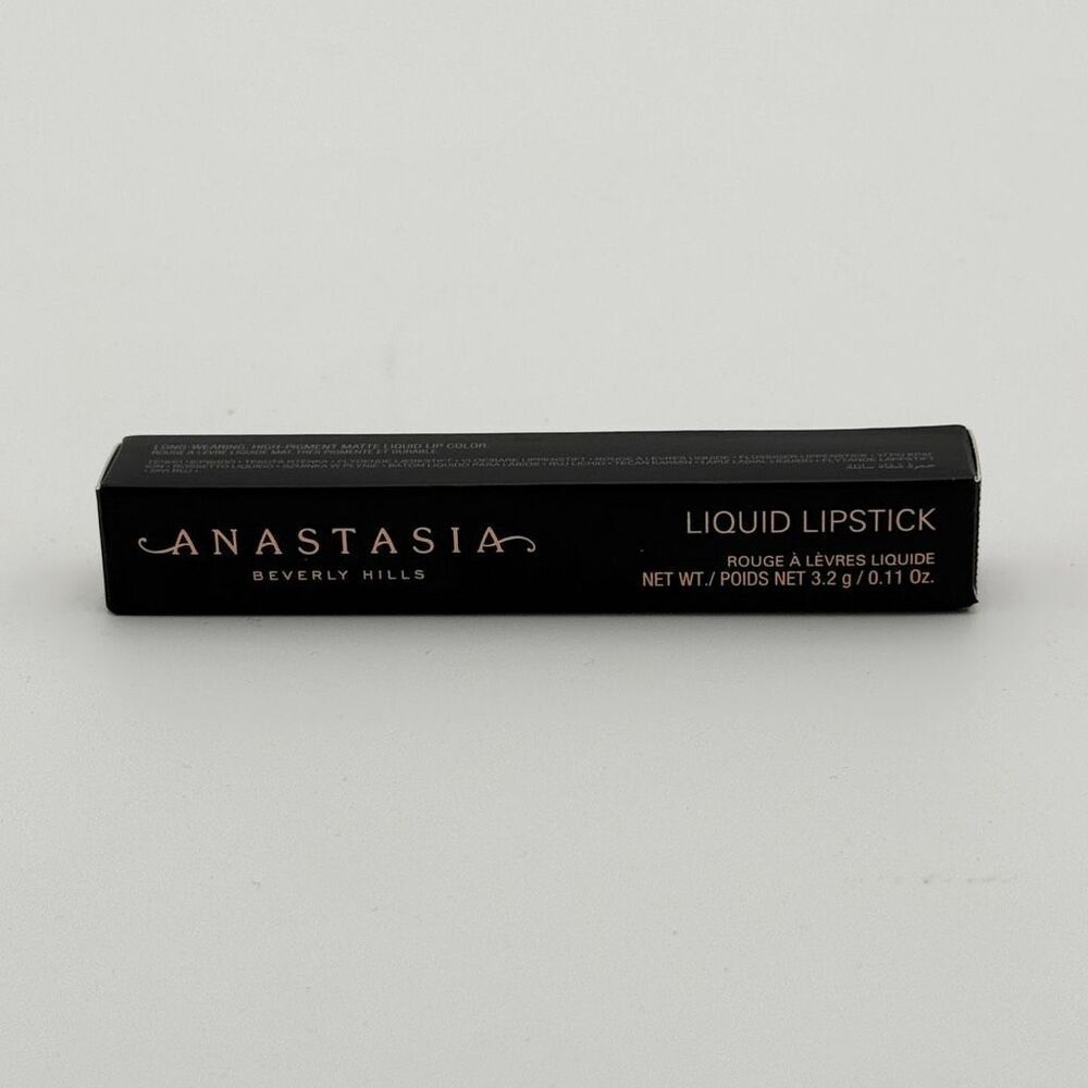 Anastasia Beverly Hills Liquid Lipstick in Shade Trust Issues Darker Red New 3.2